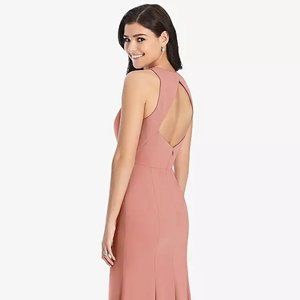 *Unaltered* Dessy bridesmaid dress, size 2, desert rose